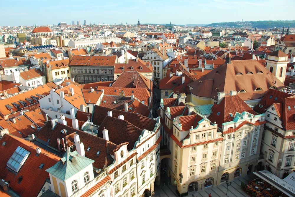 aerial view of city buildings during daytime