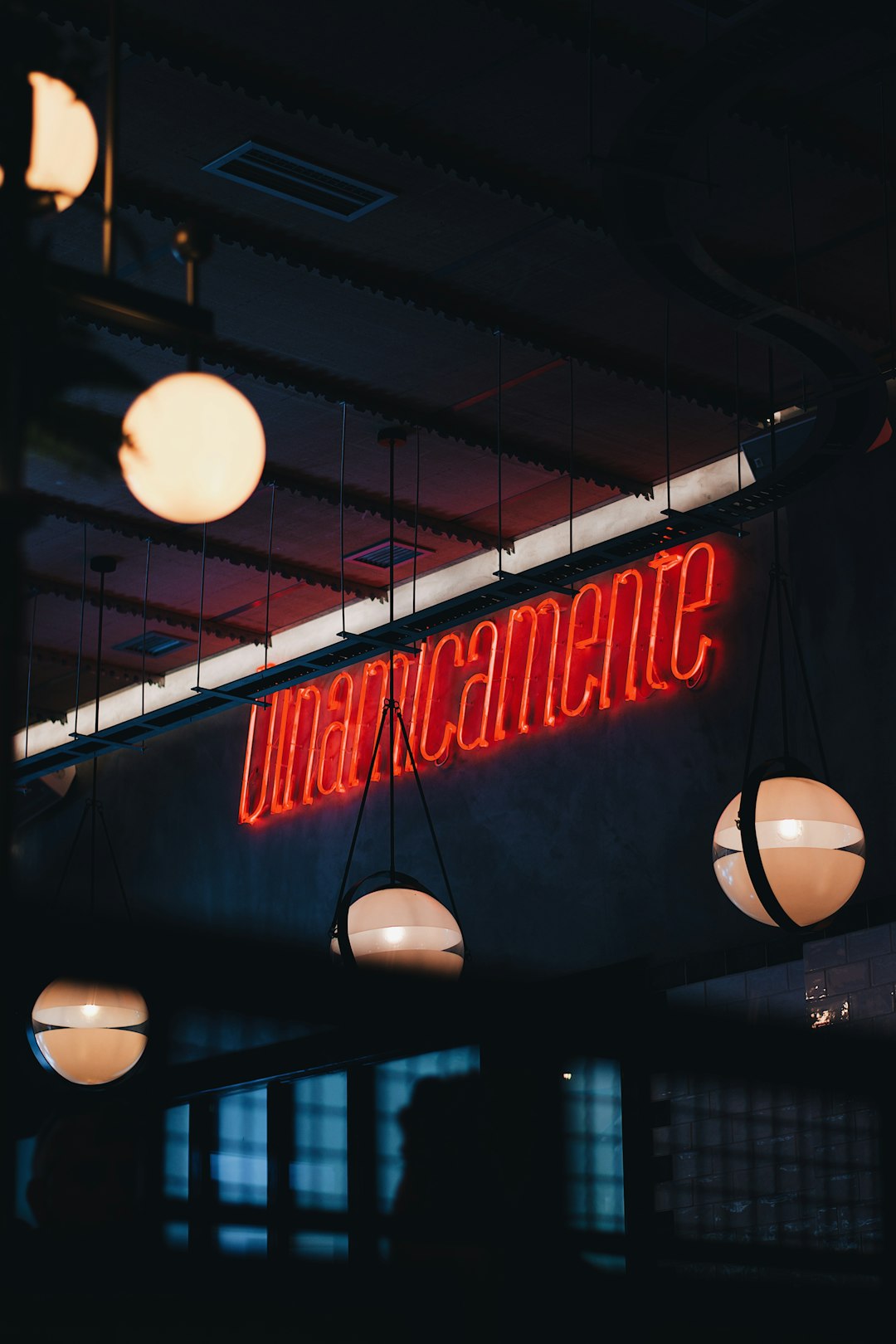 red and white UNKs coffee neon signage