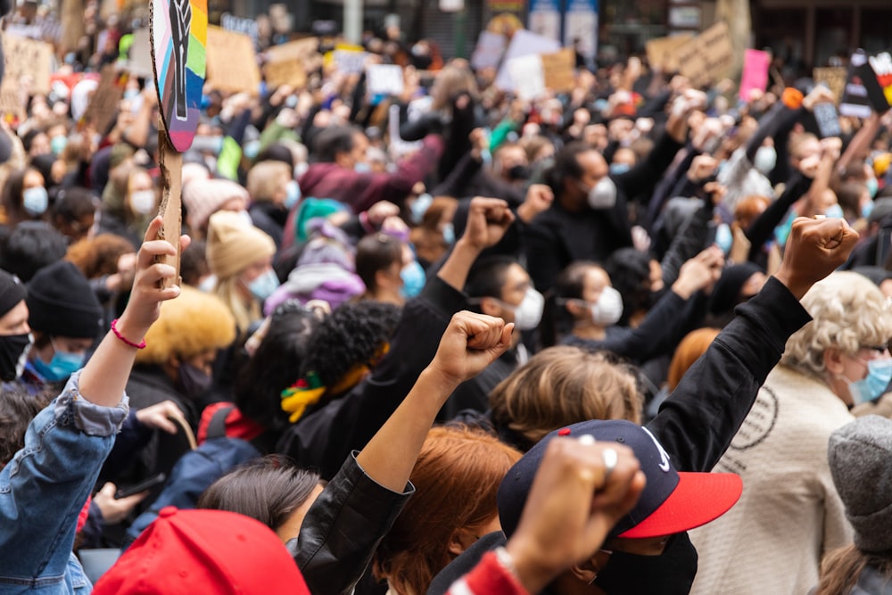 people gathering in event during daytime