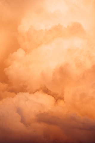 white clouds in the sky