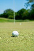 SAAG Inc image of white golf ball on green grass field during daytime