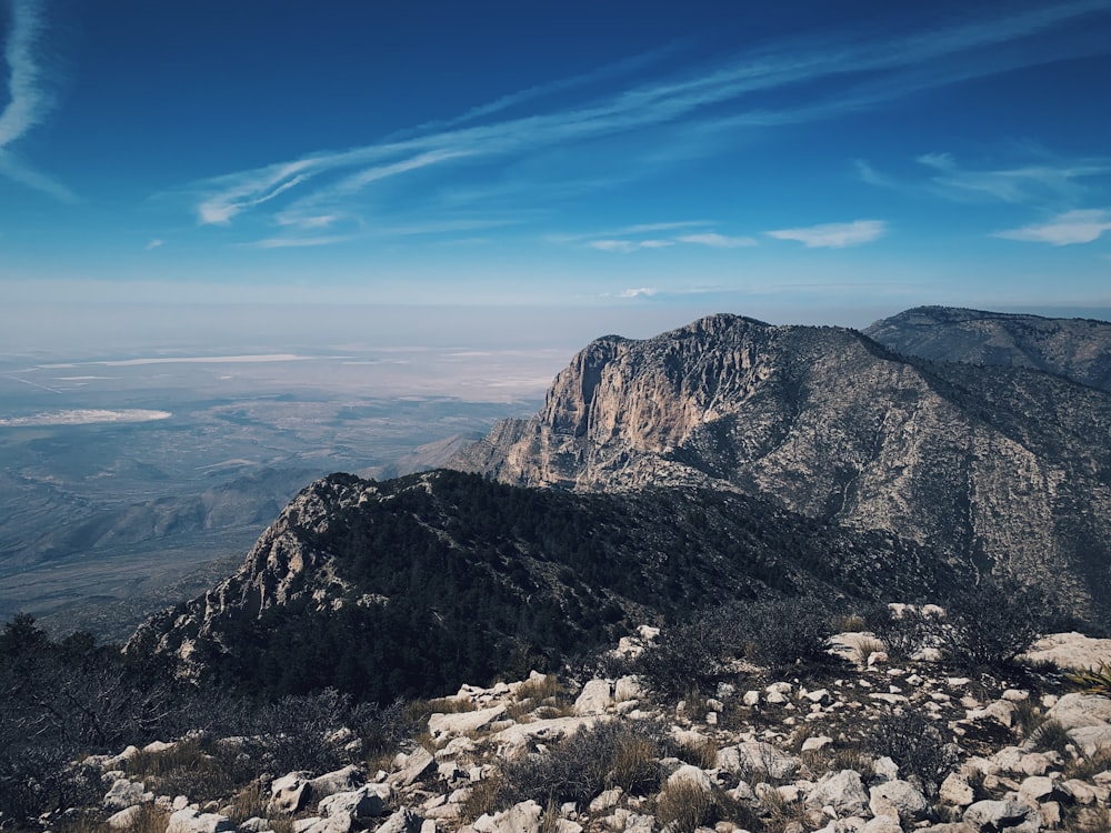 rocky mountain under blue sky during daytime