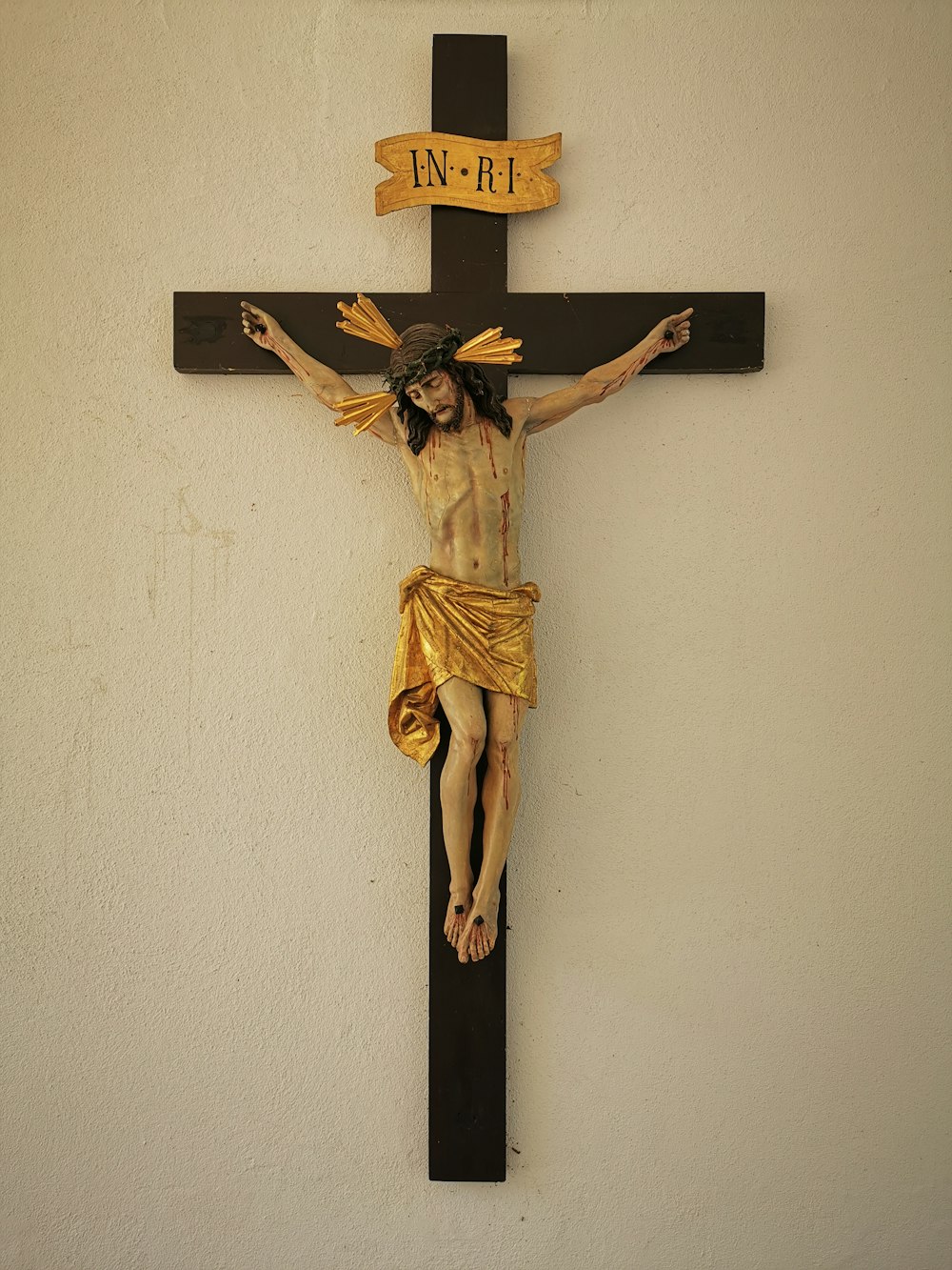 jesus christ on cross wall decor