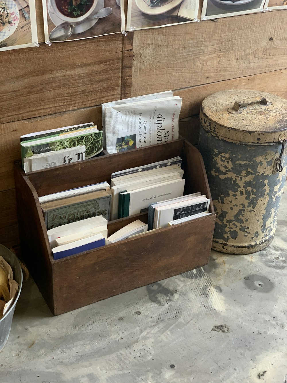 brown wooden box on brown wooden table