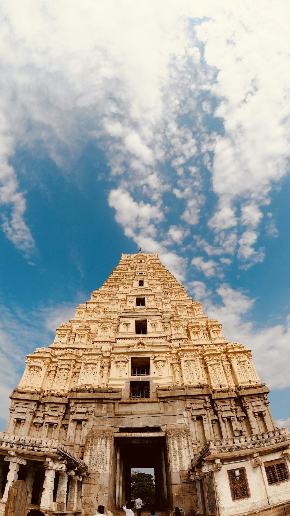 brown concrete building under blue sky during daytime