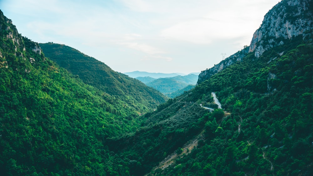 green mountains under white sky during daytime