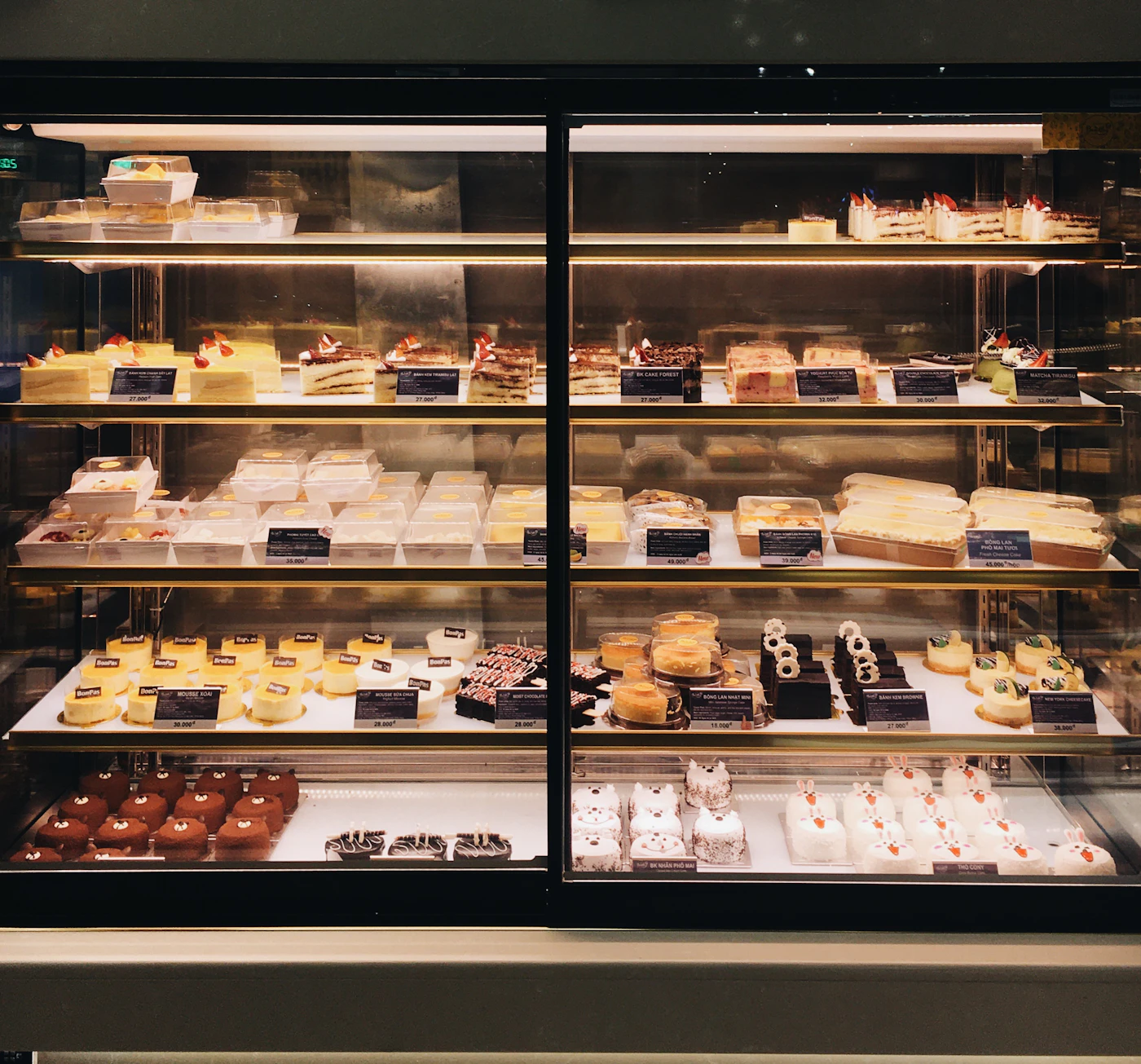 Pastry counter