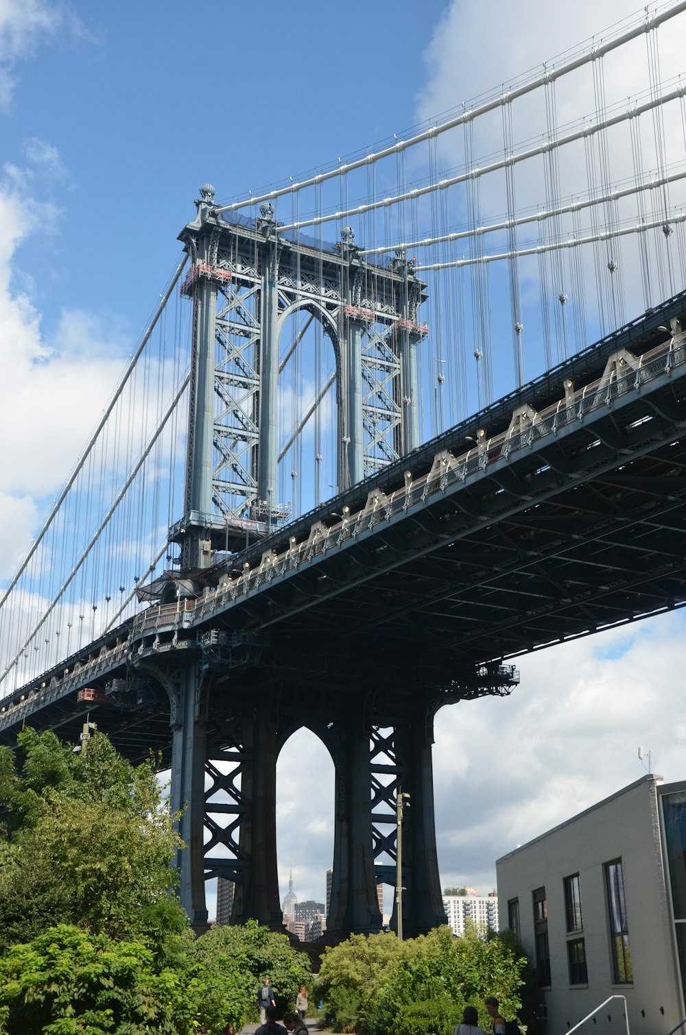 gray bridge under white sky during daytime