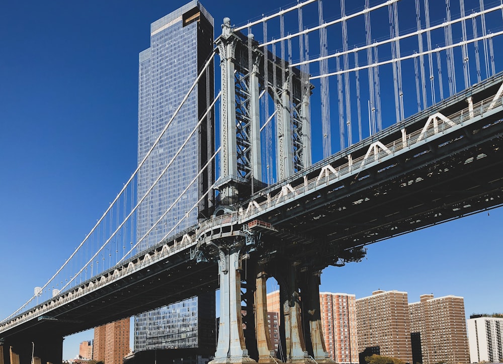 gray bridge over body of water during daytime