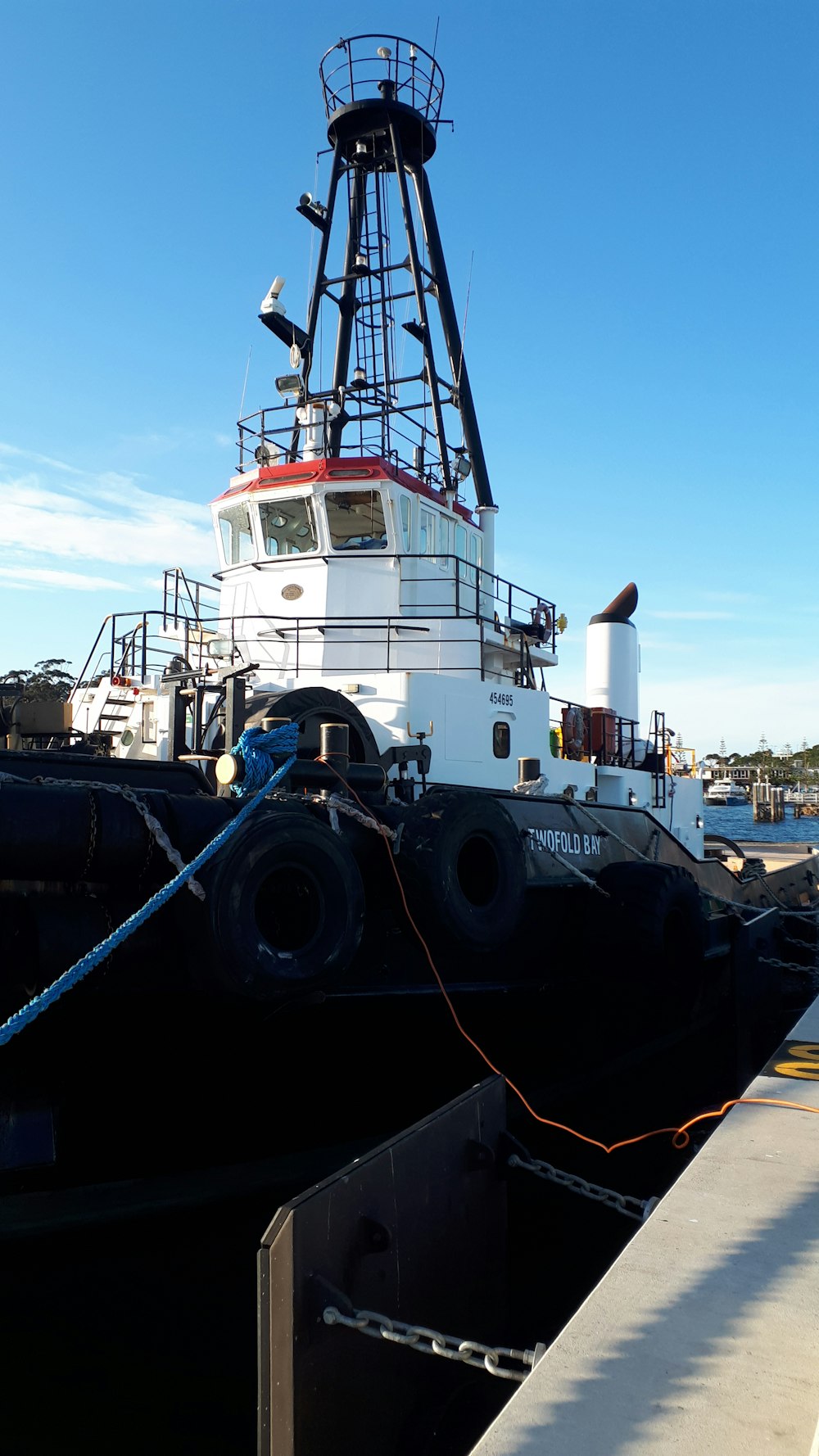 white and black ship on sea during daytime