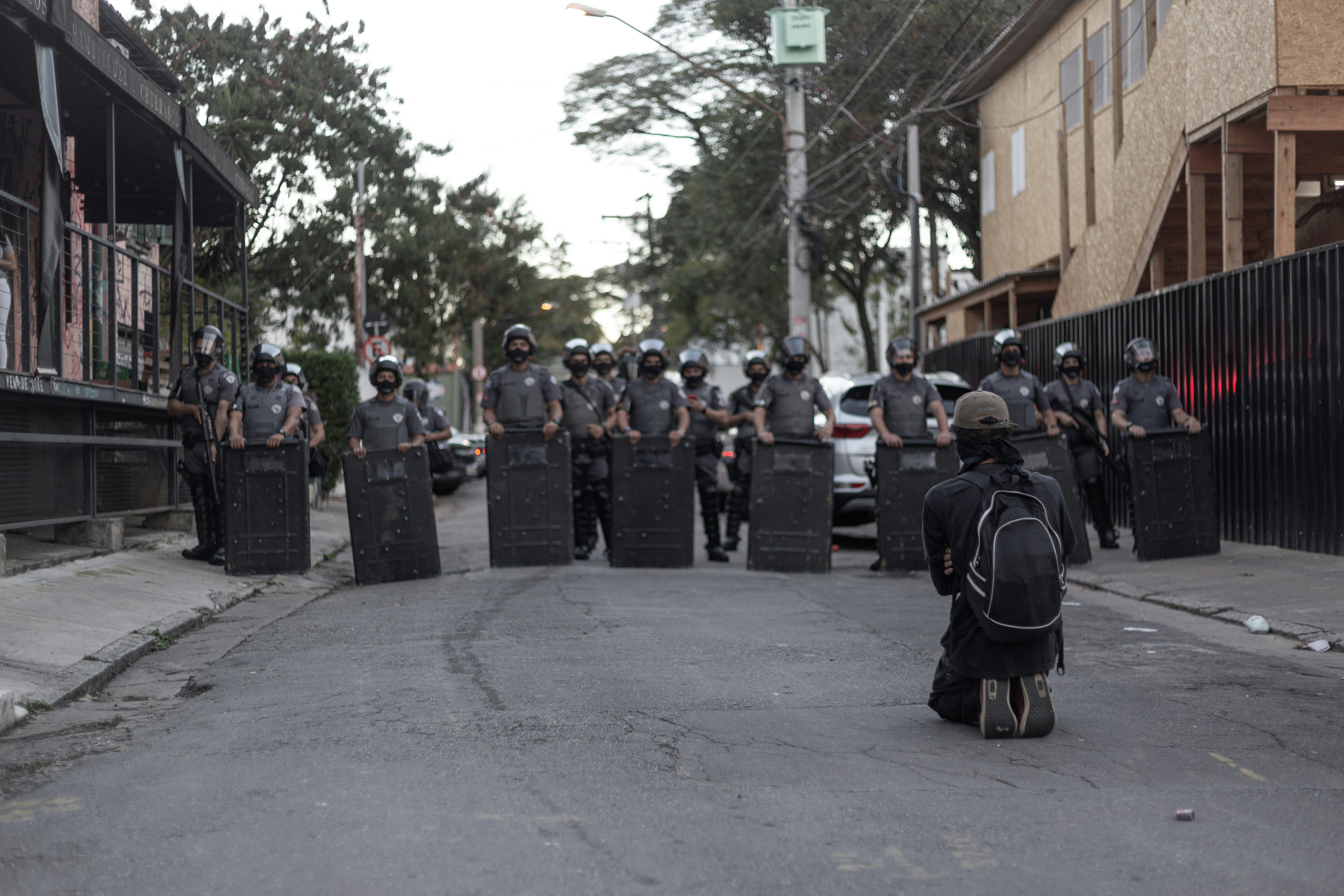 peaceful protest