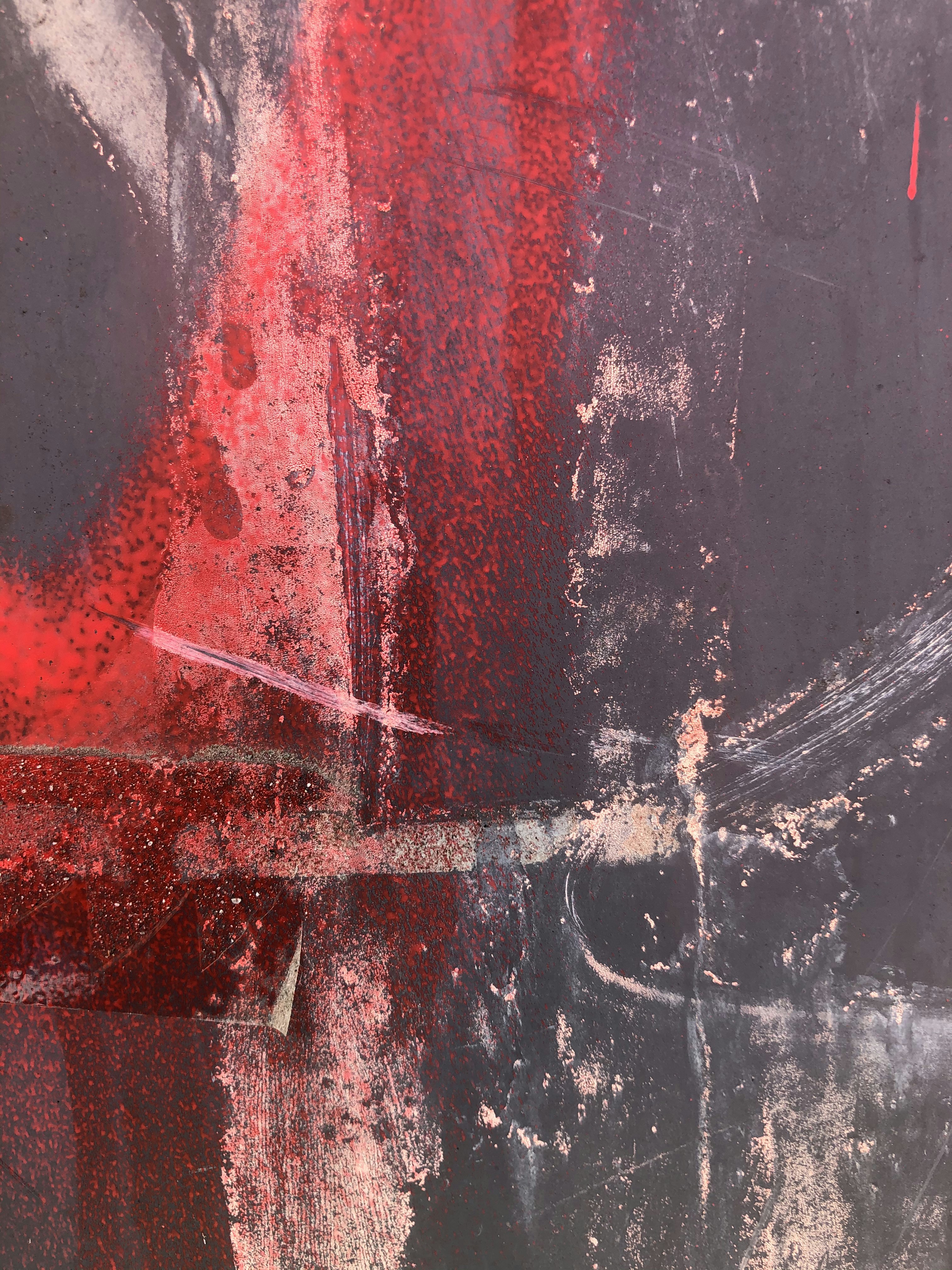 Crimson Serenity Print