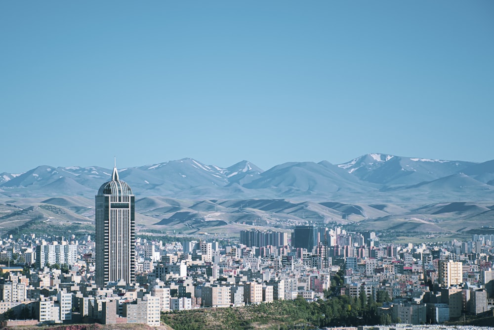 aerial view of city buildings during daytime