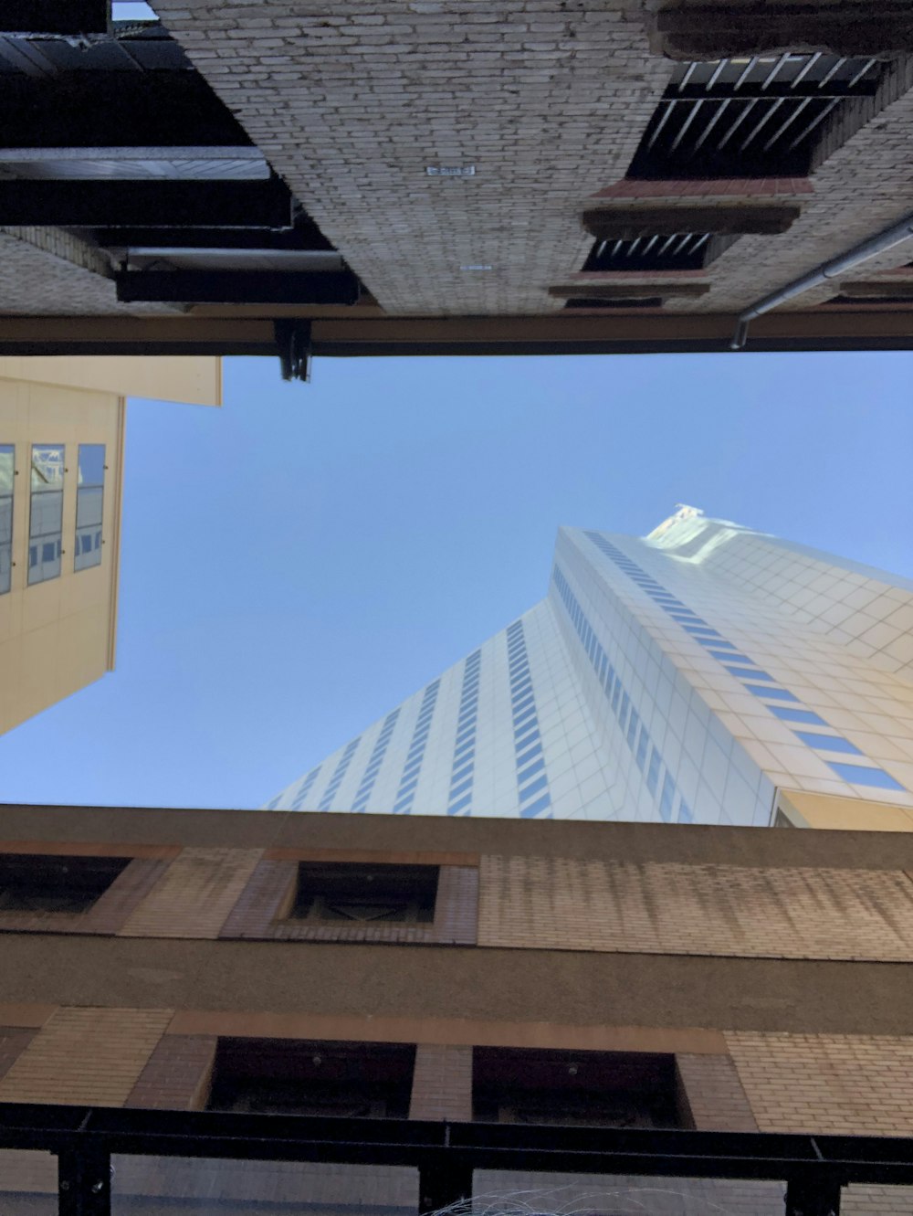 yellow and blue concrete building