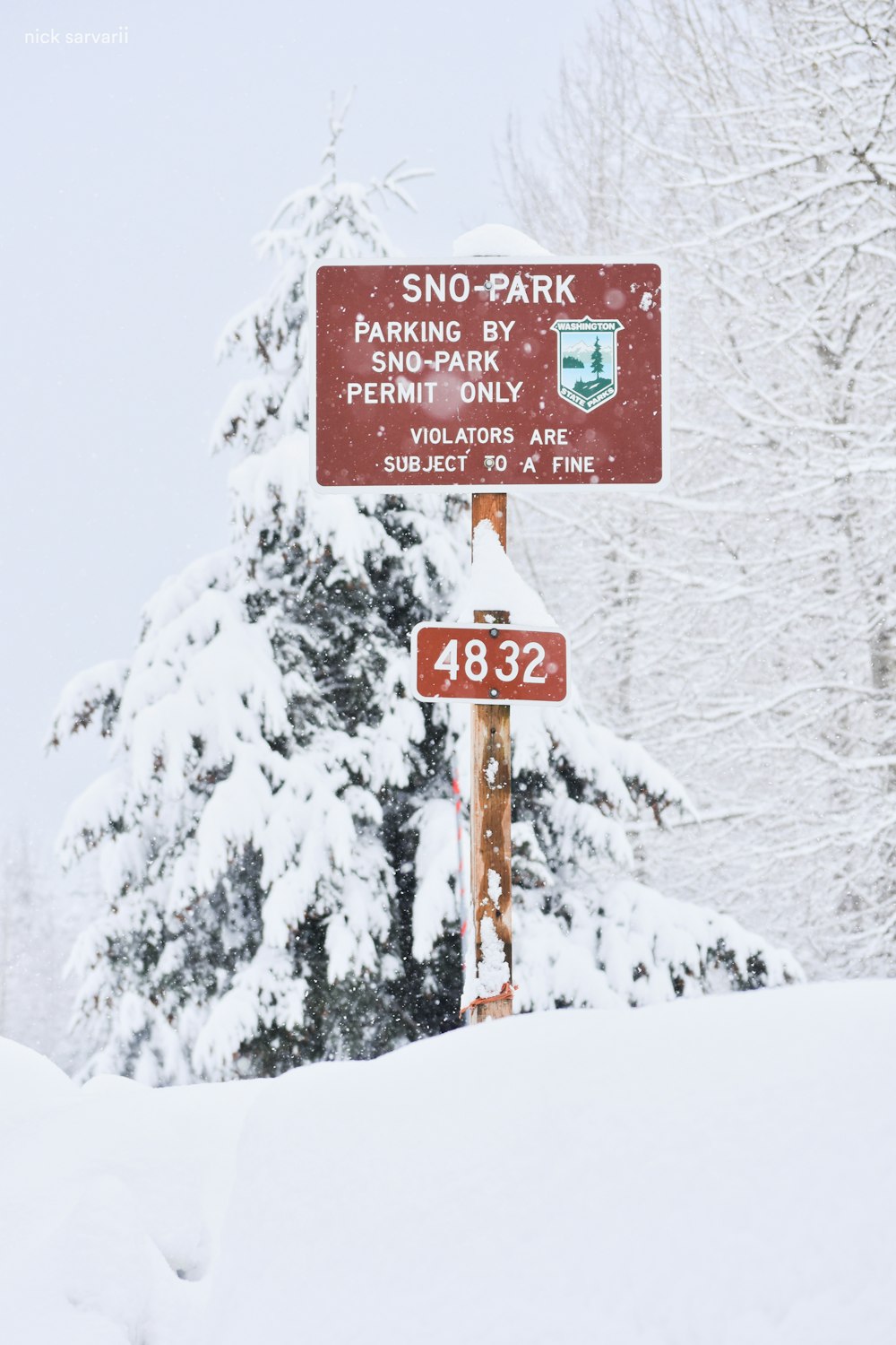 red and white road sign