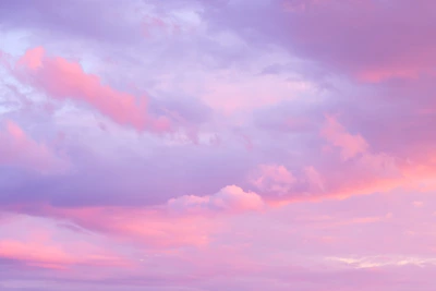 Soft purple waves blending into a soothing night sky, evoking tranquility and hope.