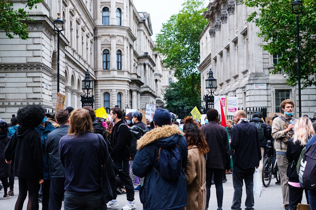 London Black Lives Matter Peaceful Protest from Vauxhall to Westminster.