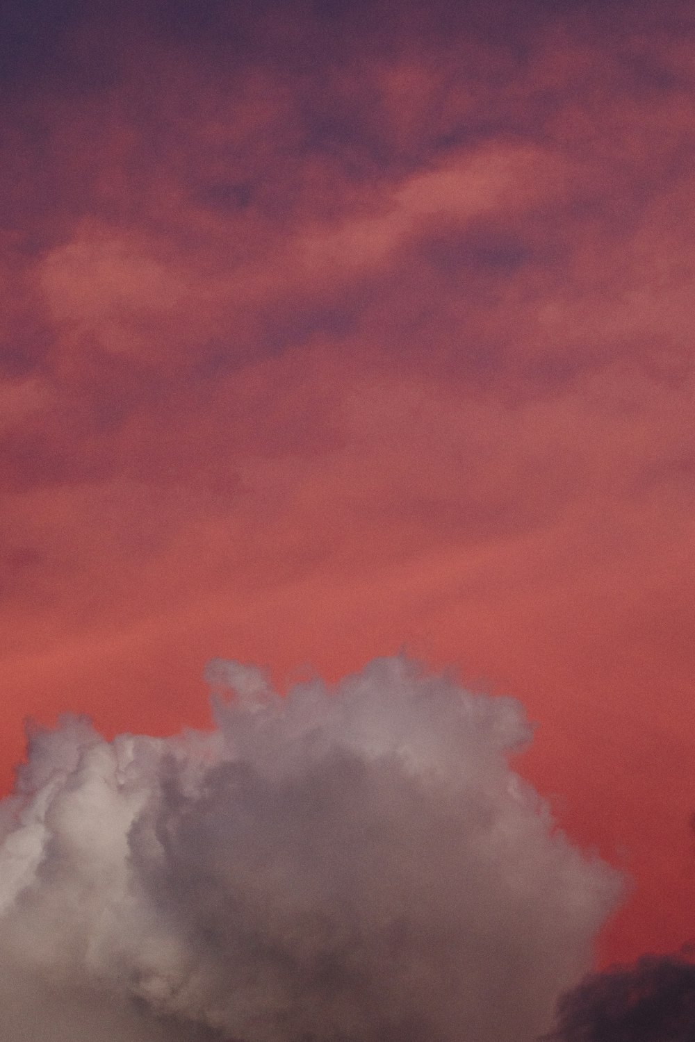 white clouds and blue sky