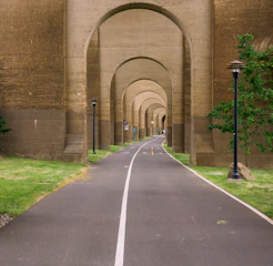 Abstract representation of strategic pathways from concept to market.