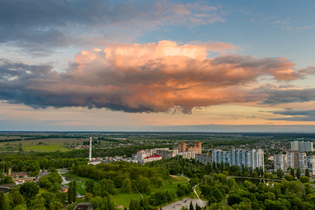 aerial view of city buildings during daytime