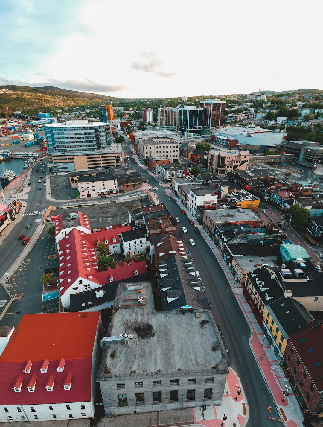 aerial view of city buildings during daytime