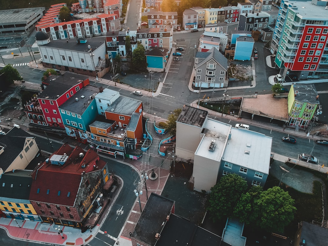 aerial view of city buildings during daytime