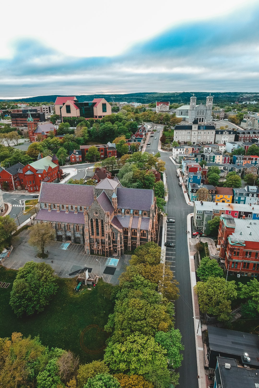 aerial view of city buildings during daytime