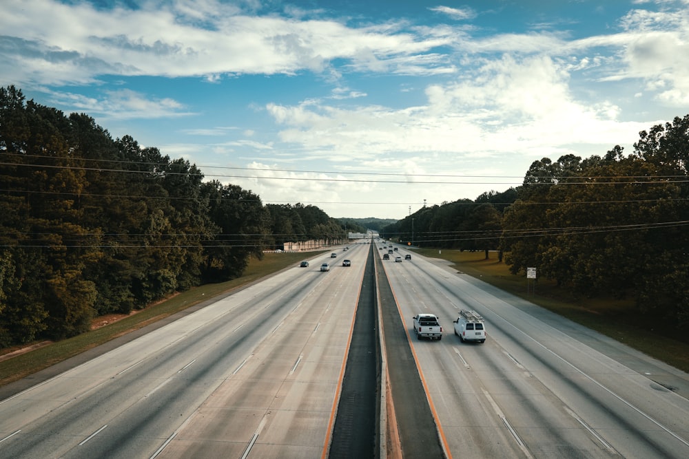 white car on road during daytime