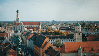 aerial view of city buildings during daytime