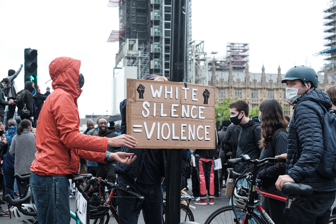 London Black Lives Matter Peaceful Protest from Vauxhall to Westminster.