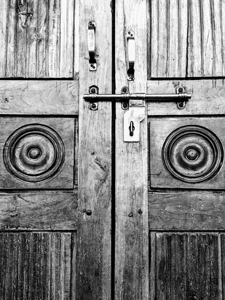 Traditional Carved Door Panel