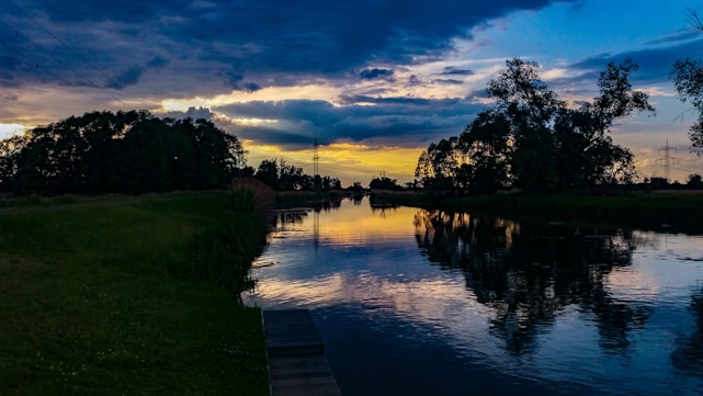 A serene landscape with calming colors reflecting mindfulness.