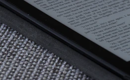 A sleek tablet displaying the ePub version of the book with vibrant colors.