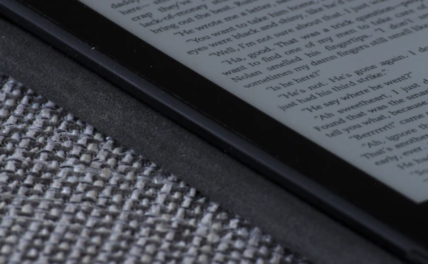 A clean, modern eBook cover displayed on an e-reader.