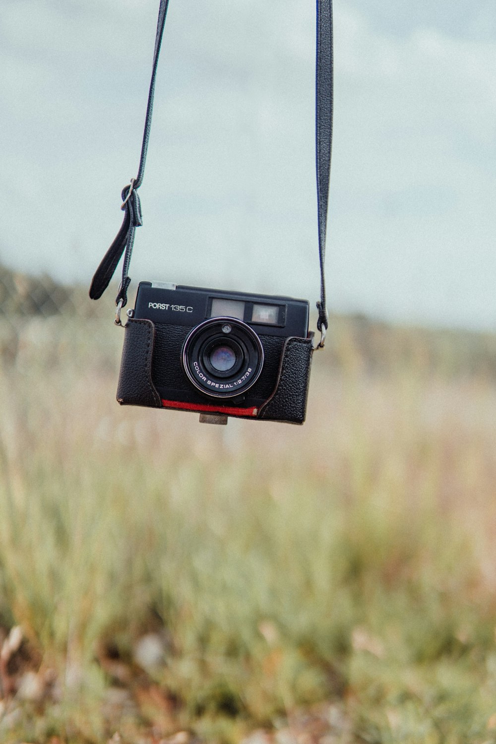 black and silver dslr camera