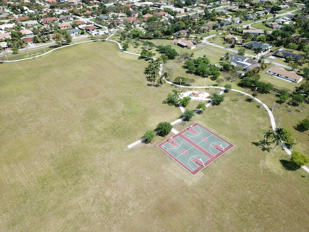 aerial view of city during daytime