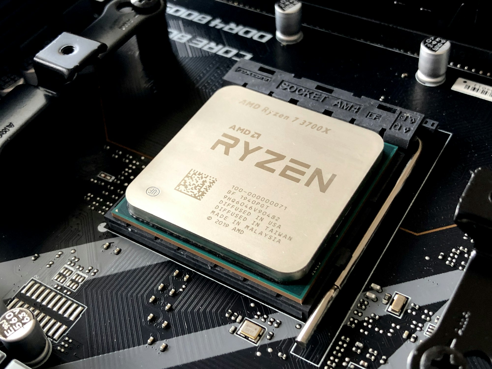 Professional component upgrades showing computer hardware installation