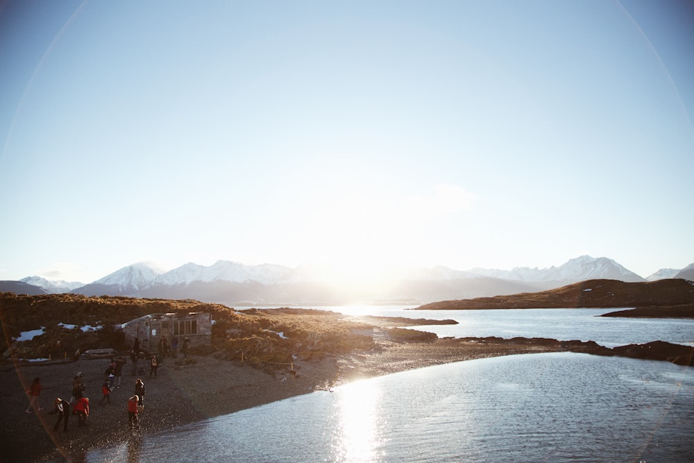 person walking on beach during daytime