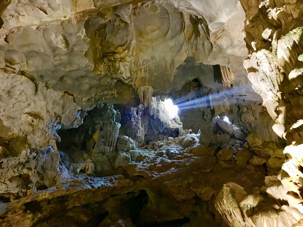 gray and brown rock formation