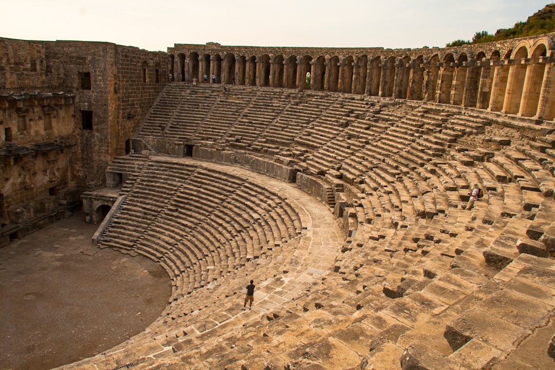 photo of Roman Theater of Aspendos Historic site near Manavgat River