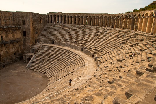 photo of Roman Theater of Aspendos Historic site near Düden Waterfalls