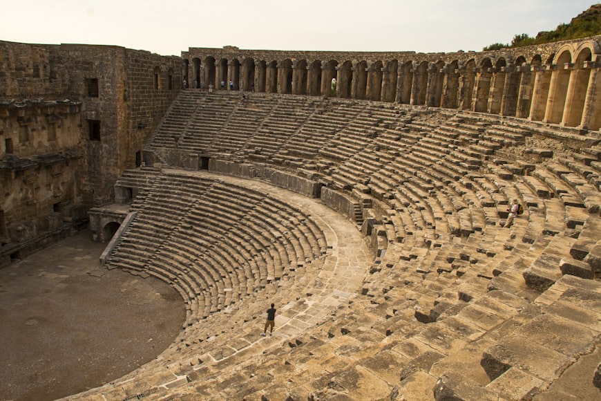 Antyczny amfiteatr w Aspendos