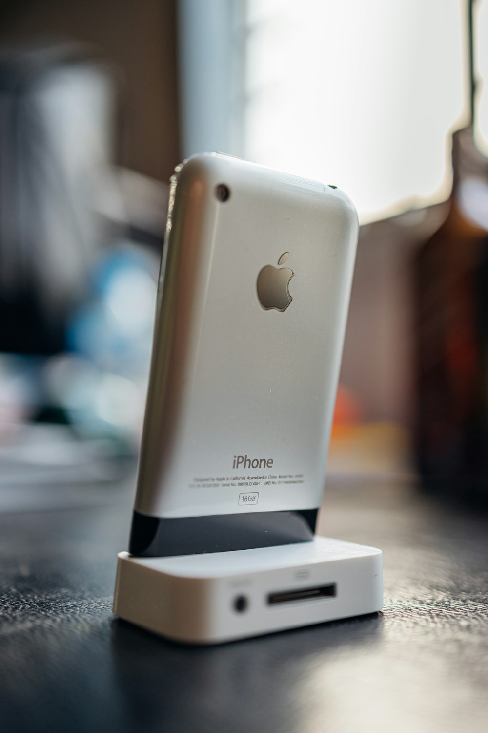 Silber iPhone 6 auf weißer Box