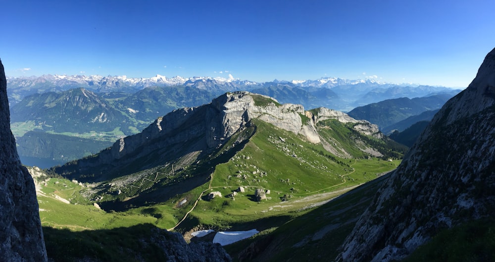 green mountains under blue sky during daytime