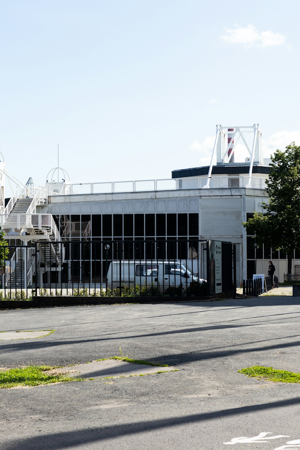 white and black concrete building during daytime