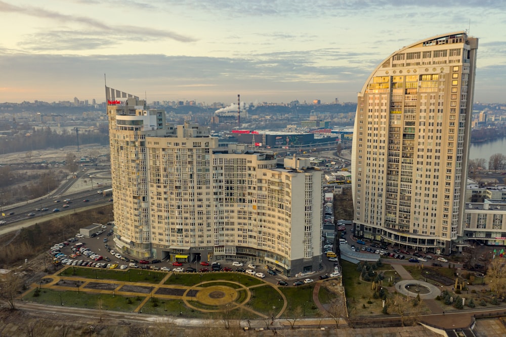 white high rise buildings during daytime