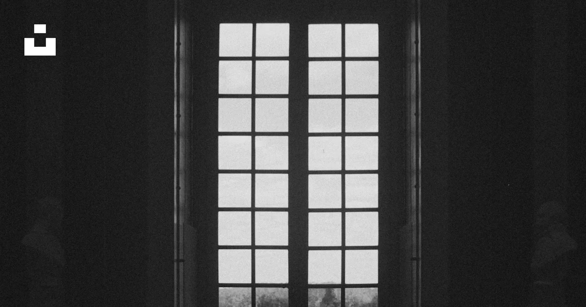 Window Map Greyscale Grayscale photo of window during daytime photo – Free Château de ...