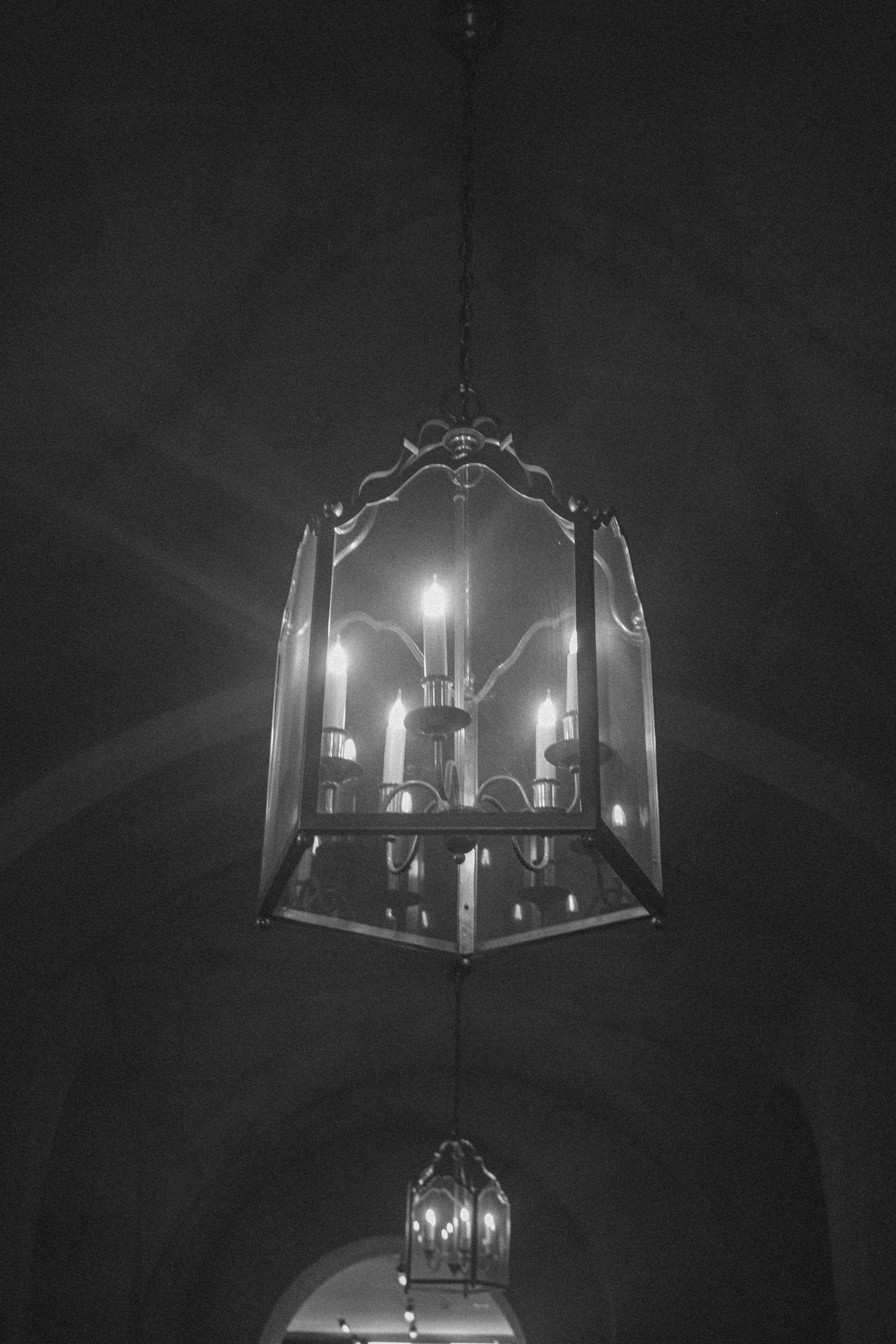 black and white pendant lamp