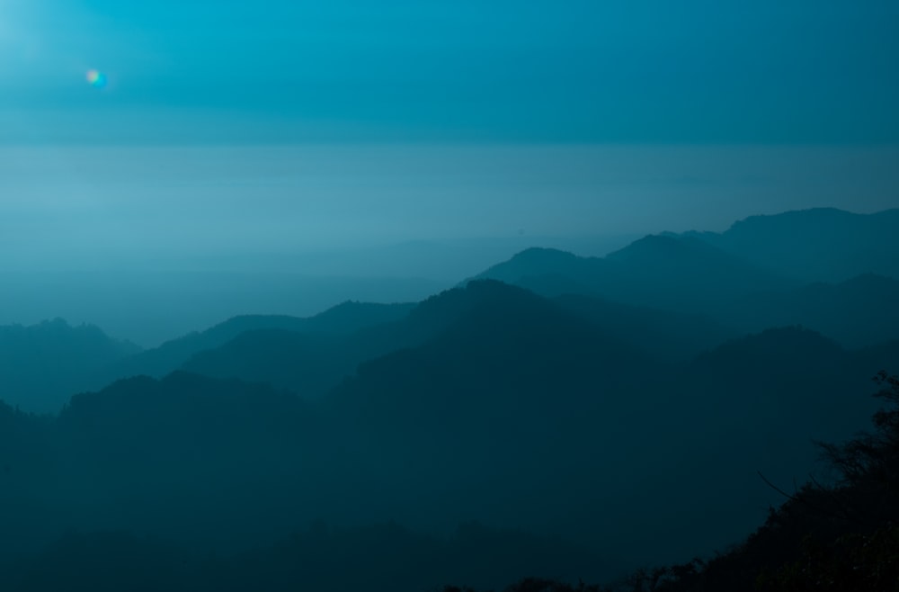 aerial view of mountains during daytime