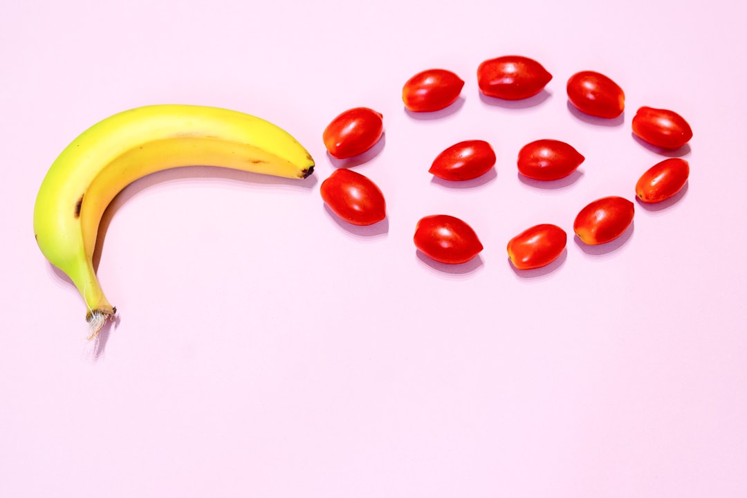 banana penis and tomatoes as vagina